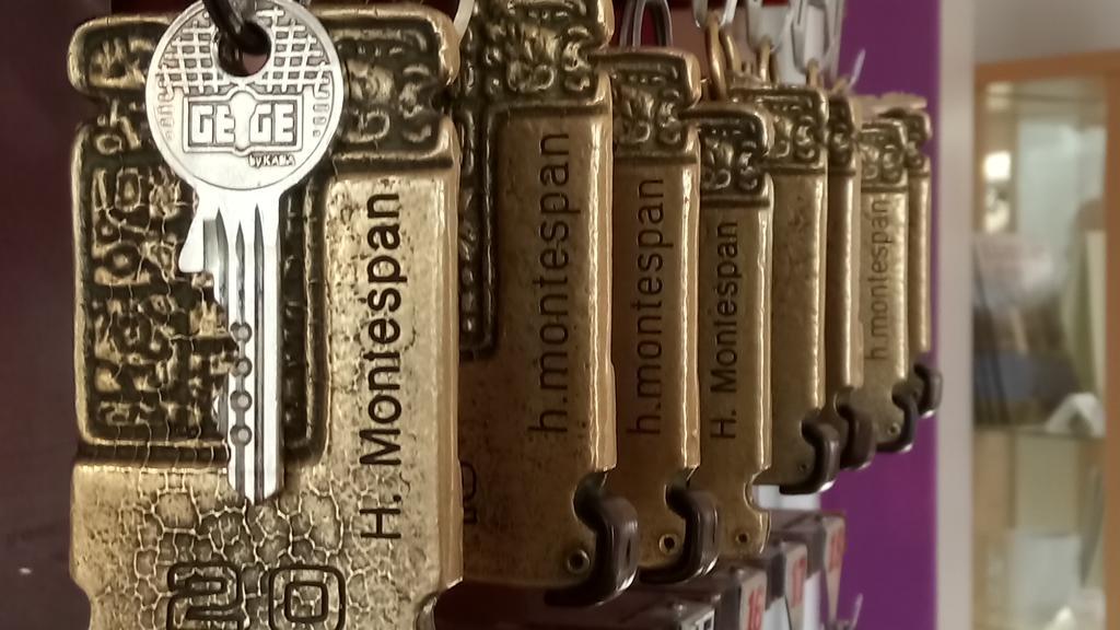 Hotel Montespan Lussac-les-Châteaux Esterno foto