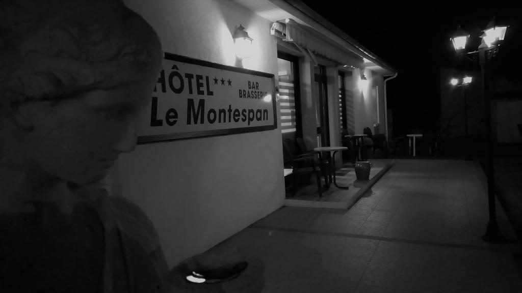 Hotel Montespan Lussac-les-Châteaux Esterno foto