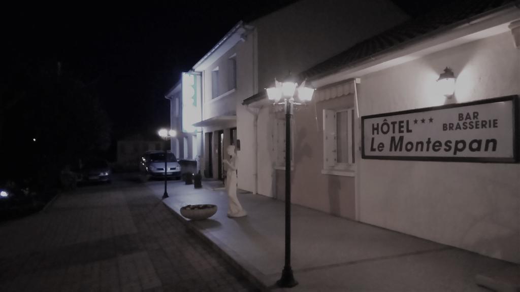 Hotel Montespan Lussac-les-Châteaux Esterno foto